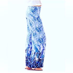 Lilly Pulitzer NWT Bal Harbour Palazzo Pants Turtley Awesome $128 Size XXS